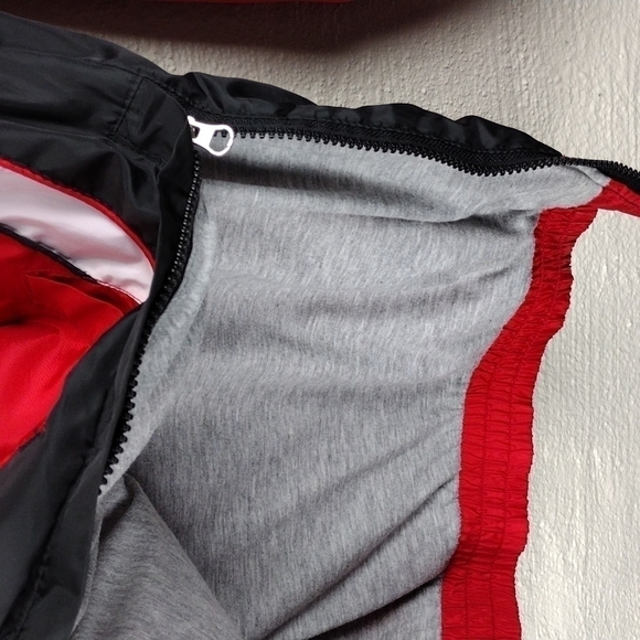 G-LLL Sports by Carl Banks Red NEBRASKA Collegiate Pullover Windbreaker Jacket - Picture 6 of 12